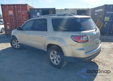 2014 GMC Acadia Sle-1 z USA, uszkodzony, nr VIN 1GKKRNED9EJ366035